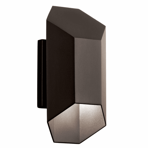 Kichler Estella 1-LT LED Wall Light - Bronze - 49607AZTLED