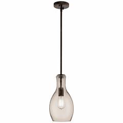 Kichler Everly 1-LT Pendant with Champagne Glass - Olde Bronze - 42456OZCP