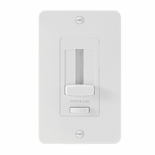Kichler Face Plate & Trim -for 4DD/6DD LED Driver & Dimmer - White - 1DDTRIMWH