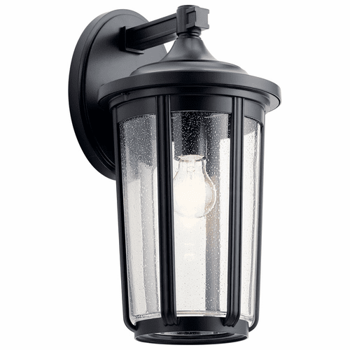 Kichler Fairfield 1-LT Large Outdoor Wall Light - Black - 49894BK