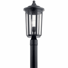 Kichler Fairfield 1-LT Outdoor Post Mount - Black - 49895BK Kichler Fairfield 1-LT Outdoor Post Mount - Black - 49895BK