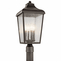 Kichler Forestdale 4-LT Post Light - Olde Bronze - 49739OZ