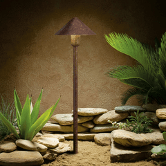 Kichler Fundamentals 12V Path Light - Tannery Bronze - 15439TZT Kichler Fundamentals 12V Path Light - Tannery Bronze - 15439TZT