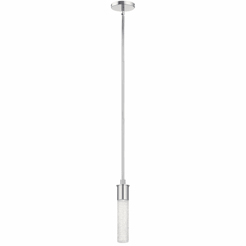 Kichler Glacial Glow 1-LT LED Mini Pendant - Chrome - 83831