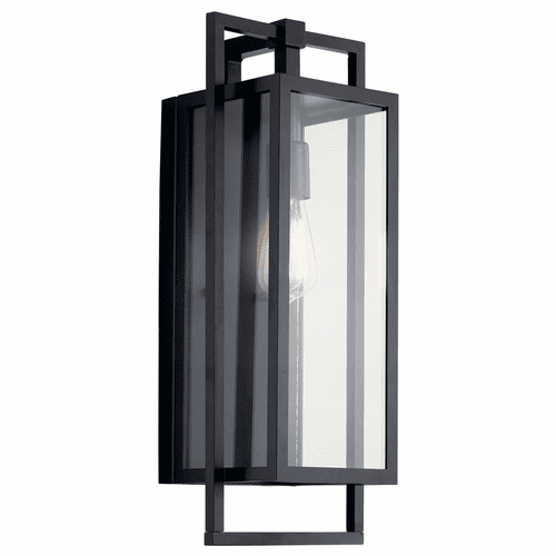 Kichler Goson 1-LT Large Outdoor Wall Light - Black - 59087BK