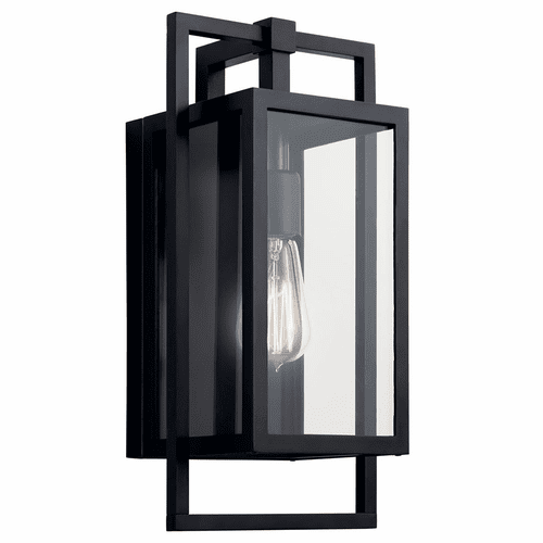 Kichler Goson 1-LT Medium Outdoor Wall Light - Black - 59086BK