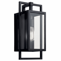 Kichler Goson 1-LT Medium Outdoor Wall Light - Black - 59086BK