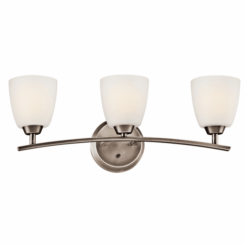 Kichler Granby 3-LT Vanity Light - Brushed Pewter - 45360BPT