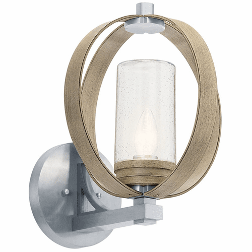 Kichler Grand Bank 1-LT Large Outdoor Wall Light - Antique Gray - 59067DAG