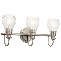 Kichler Greenbrier 3-LT Bath Light - Brushed Nickel - 45392NI