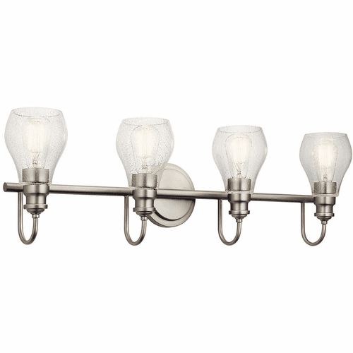 Kichler Greenbrier 4-LT Bath Light - Brushed Nickel - 45393NI