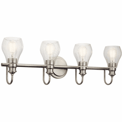 Kichler Greenbrier 4-LT Bath Light - Brushed Nickel - 45393NI