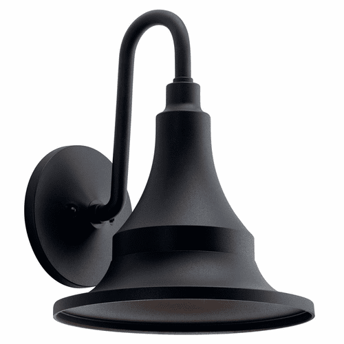 Kichler Hampshire 1-LT Medium Outdoor Wall Light - Textured Black - 59055BKT