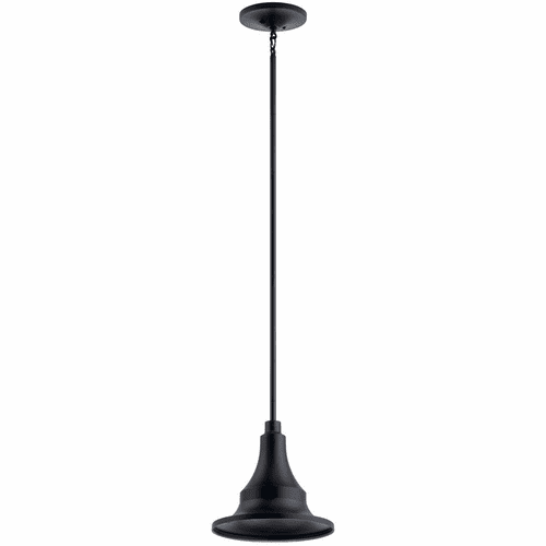 Kichler Hampshire 1-LT Outdoor Pendant - Textured Black - 59057BKT