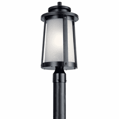 Kichler Harbor Bay 1-LT Post Light - Black - 49920BK