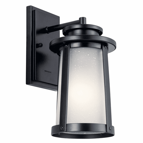 Kichler Harbor Bay 12.25" 1-LT Wall Light - Black - 49917BK