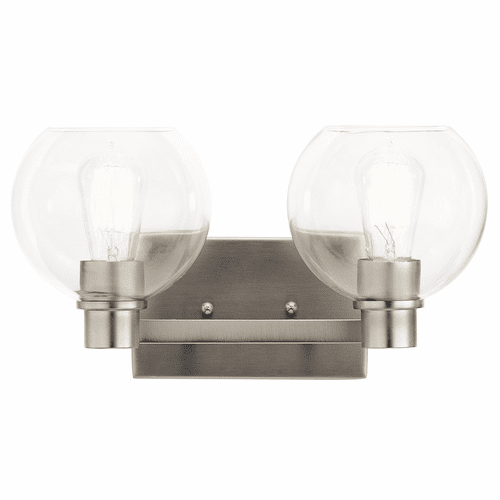 Kichler Harmony 2-LT Vanity Light - Brushed Nickel - 45893NI