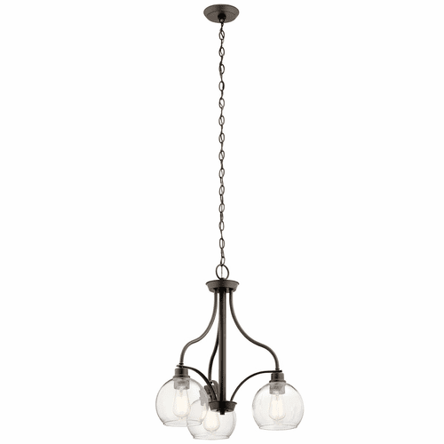 Kichler Harmony 3-LT Chandelier - Olde Bronze - 44063OZ