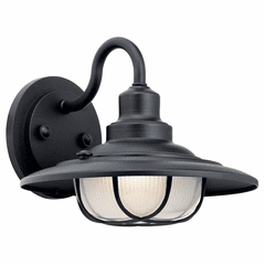 Kichler Harvest Ridge 1-LT Wall Light - Black - 49691BKT