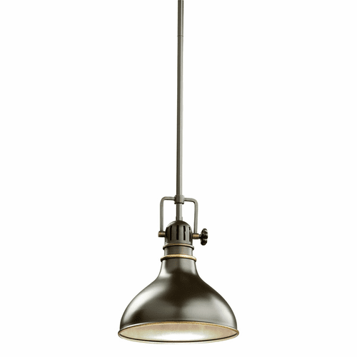 Kichler Hatteras Bay 1-LT Mini Pendant - Olde Bronze - 2664OZ