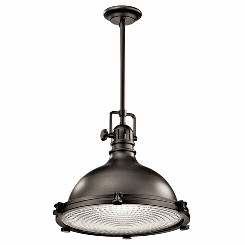 Kichler Hatteras Bay 23.75" 1-LT Pendant - Olde Bronze - 2691OZ