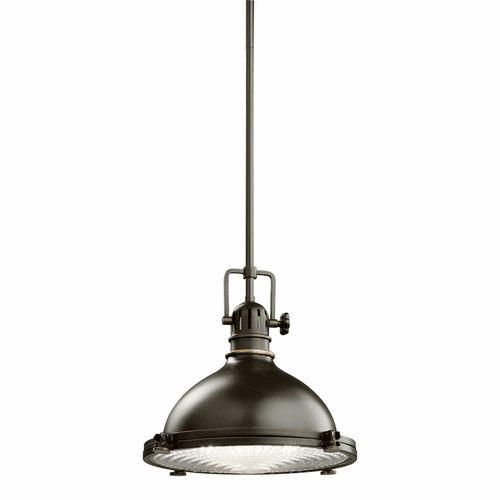 Kichler Hatteras Bay 8" 1-LT Pendant - Olde Bronze - 2665OZ