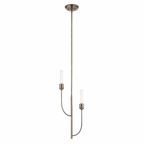 Kichler Hatton 2-LT Pendant - Classic Pewter - 52258CLP