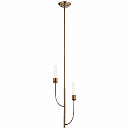 Kichler Hatton 2-LT Pendant - Satin Bronze - 52258SB