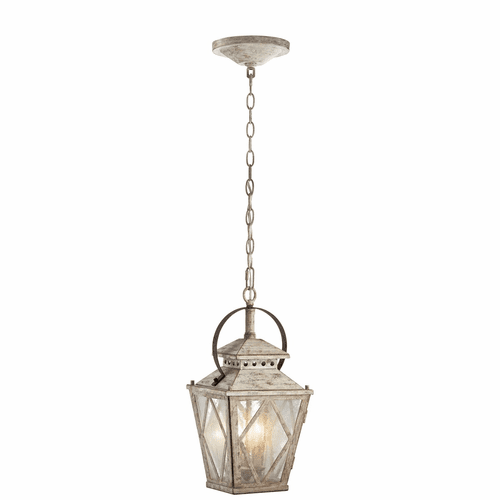 Kichler Hayman Bay 2-LT Pendant - Distressed Antique White - 43258DAW