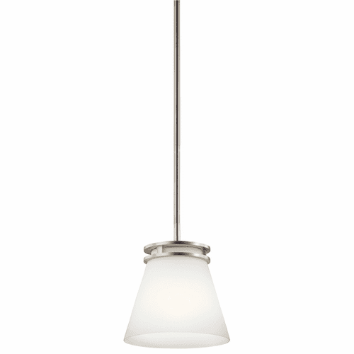 Kichler Hendrik 1-LT Mini Pendant - Brushed Nickel - 1687NI