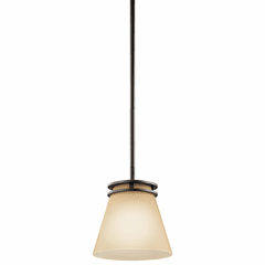 Kichler Hendrik 1-LT Mini Pendant - Olde Bronze - 1687OZ Kichler Hendrik 1-LT Mini Pendant - Olde Bronze - 1687OZ