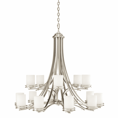 Kichler Hendrik 15-LT Chandelier - Brushed Nickel - 1675NI