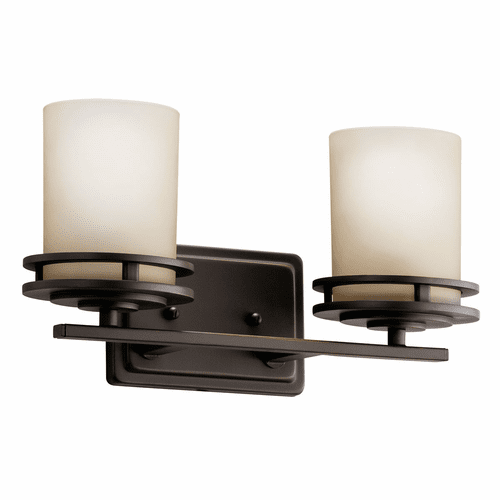 Kichler Hendrik 2-LT Vanity Light - Olde Bronze - 5077OZ