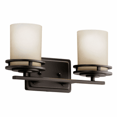 Kichler Hendrik 2-LT Vanity Light - Olde Bronze - 5077OZ
