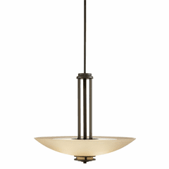 Kichler Hendrik 3-LT Inverted Pendant - Olde Bronze - 3275OZ Kichler Hendrik 3-LT Inverted Pendant - Olde Bronze - 3275OZ