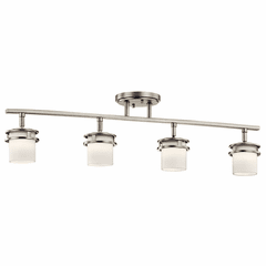 Kichler Hendrik 4-LT Rail Light - Brushed Nickel - 7772NI Kichler Hendrik 4-LT Rail Light - Brushed Nickel - 7772NI