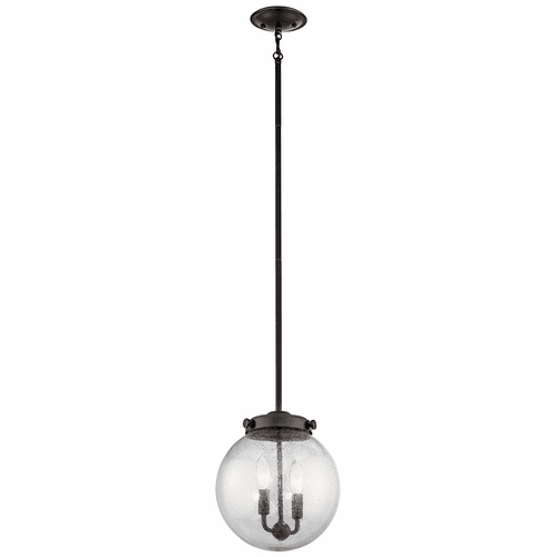 Kichler Holbrook 2-LT Mini Pendant - Olde Bronze - 42588OZ