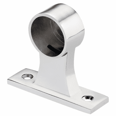 Kichler ILS TE Pro Series Rod Low Collar Closed End - Chrome - 1TEA1RDSFLCCCH