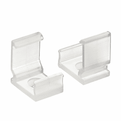 Kichler ILS TE Standard Series 45 Degree Mounting Clips - Clear - 1TEM145SFSCLR