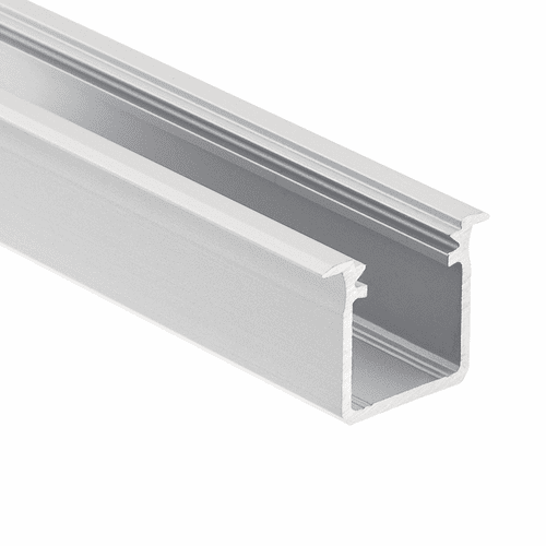 Kichler ILS TE Standard Series Deep Well Recessed Channel - Silver - 1TEC1DWRC8SIL
