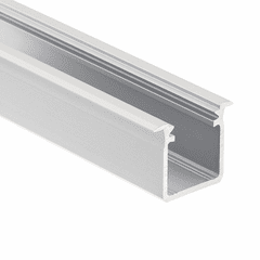 Kichler ILS TE Standard Series Deep Well Recessed Channel - Silver - 1TEC1DWRC8SIL Kichler ILS TE Standard Series Deep Well Recessed Channel - Silver - 1TEC1DWRC8SIL