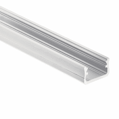 Kichler ILS TE Standard Series Depth Surface Channel - Silver - 1TEC1STSF8SIL