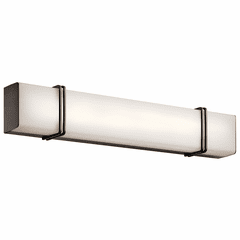 Kichler Impello 30" Linear LED Vanity Light - Olde Bronze - 45839OZLED Kichler Impello 30" Linear LED Vanity Light - Olde Bronze - 45839OZLED