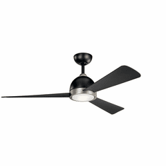 Kichler Incus LED 56" Ceiling Fan - Satin Black - 300270SBK