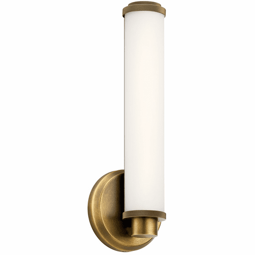 Kichler Indeco 1-LT LED Wall Sconce - Brass - 45686NBRLED