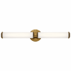 Kichler Indeco 27" LED Linear Vanity Light - Brass - 45685NBRLED