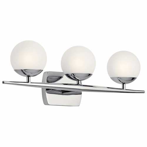 Kichler Jasper 3-LT Halogen Vanity Light - Chrome - 45582CH