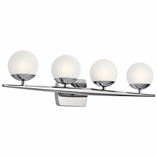 Kichler Jasper 4-LT Halogen Vanity Light - Chrome - 45583CH