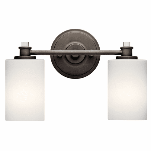 Kichler Joelson 2-LT Vanity Light - Olde Bronze - 45922OZ