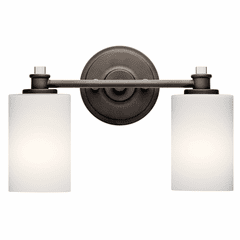 Kichler Joelson 2-LT Vanity Light - Olde Bronze - 45922OZ